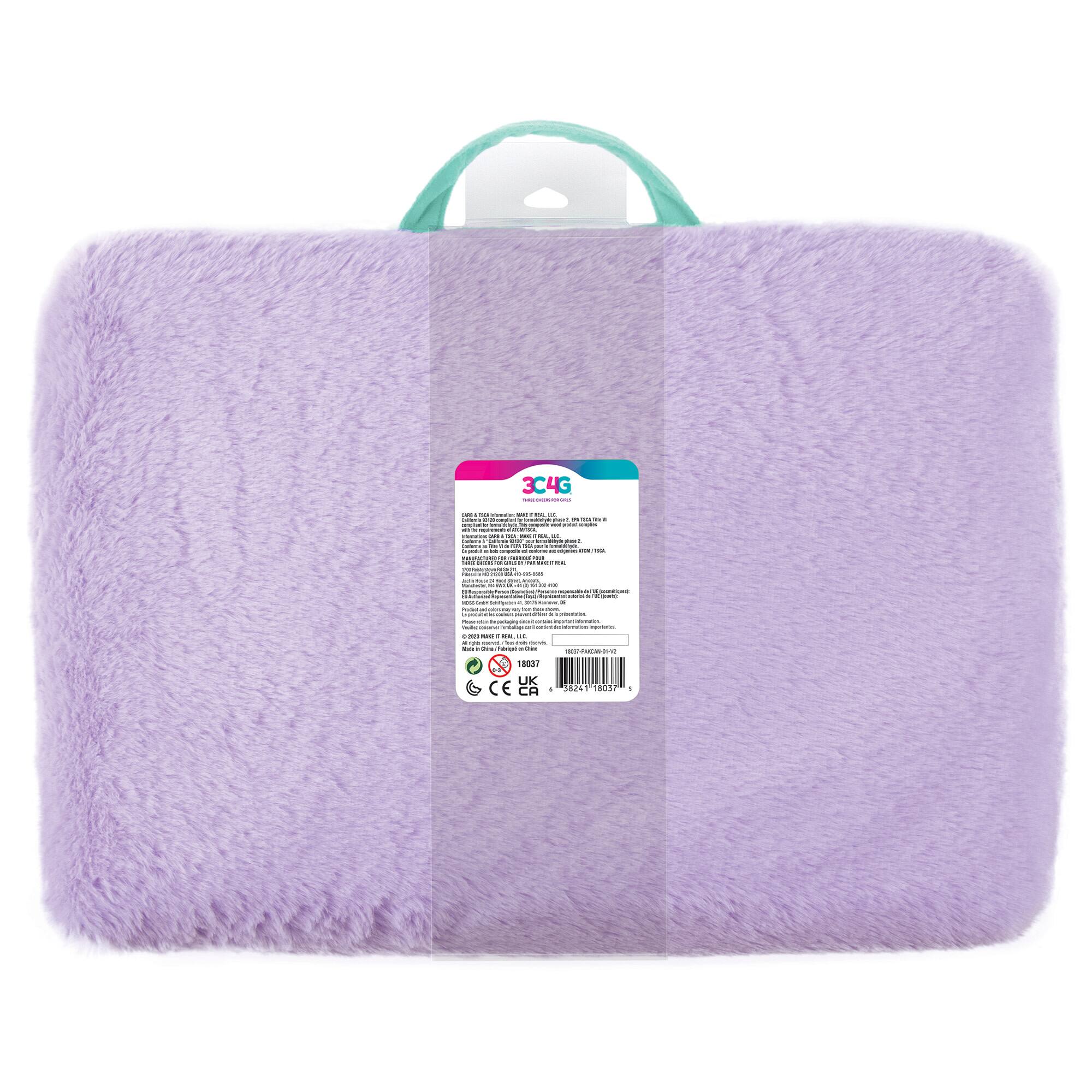 Make It Real™ 3C4G Green & Purple Fairy Garden Lap Desk